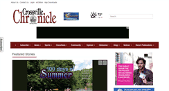 Desktop Screenshot of crossville-chronicle.com